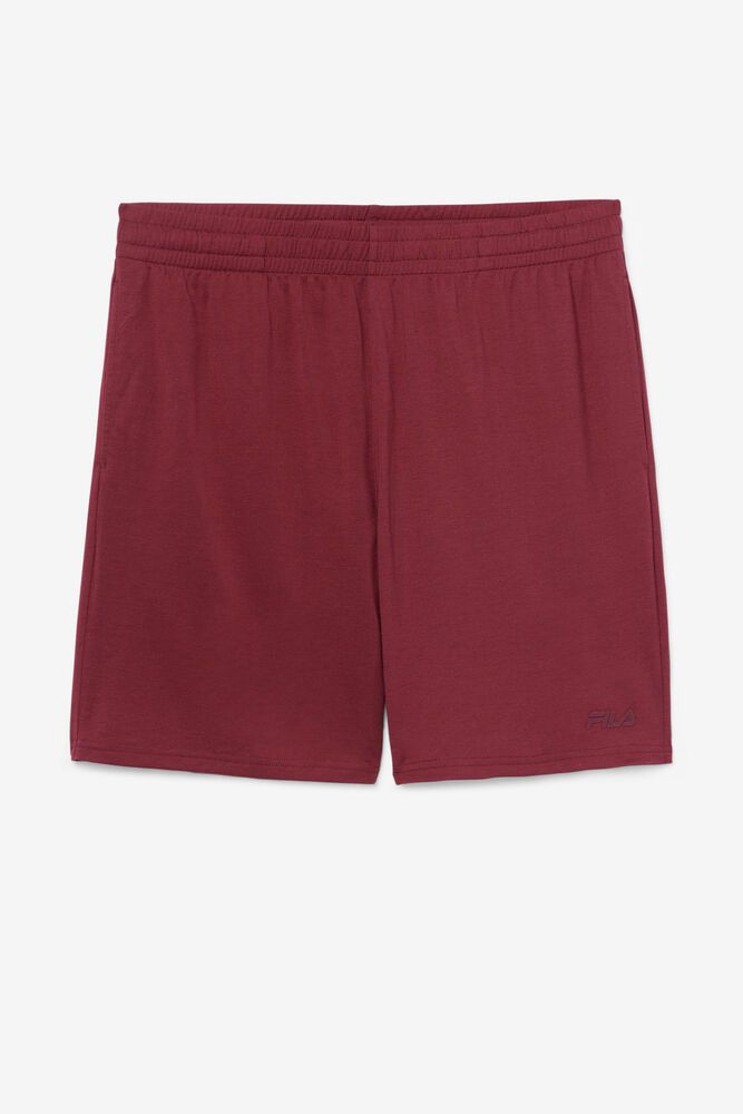 Fila Shorts Intan Performance Mens Red - India RJD-157826